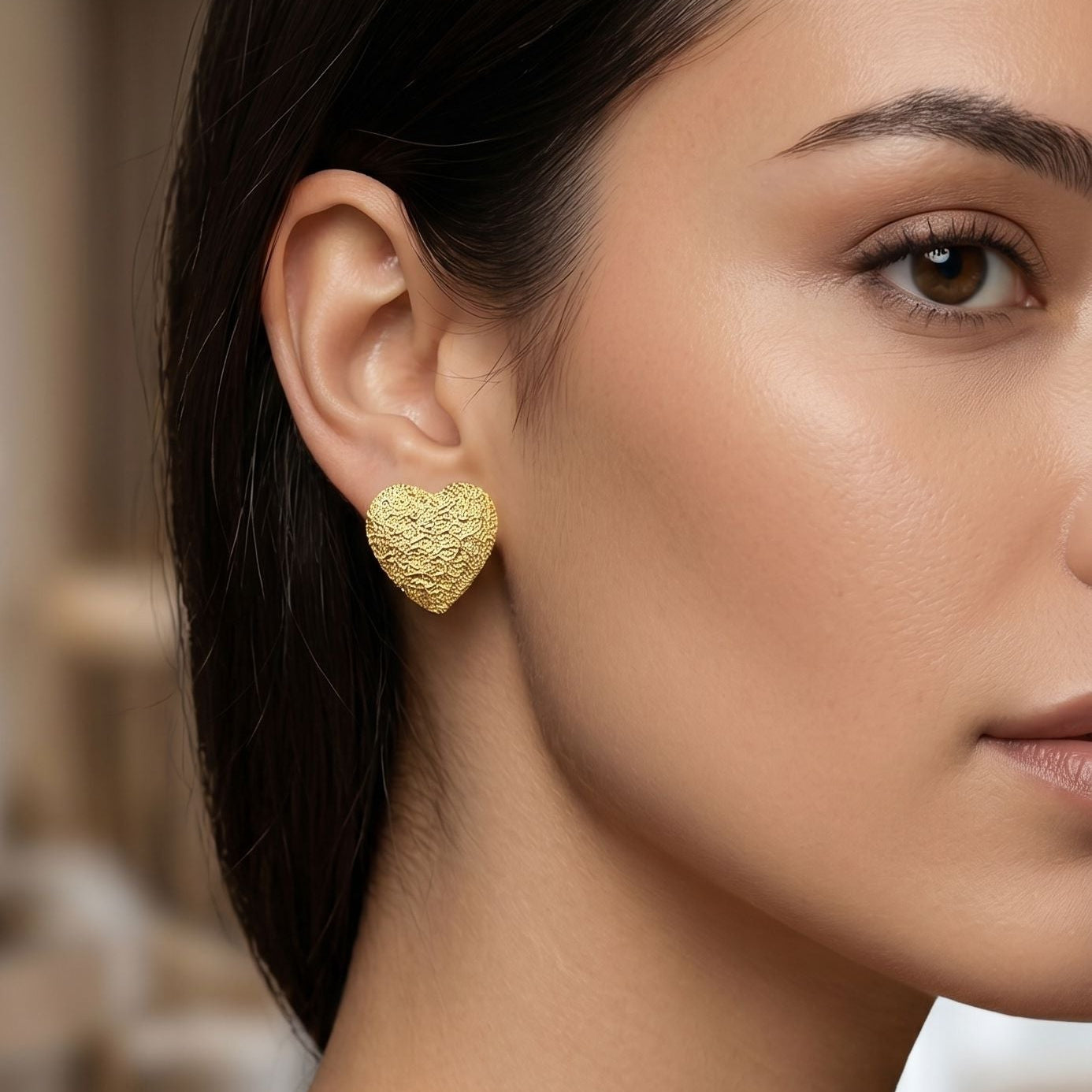 Sutton Heart Earrings