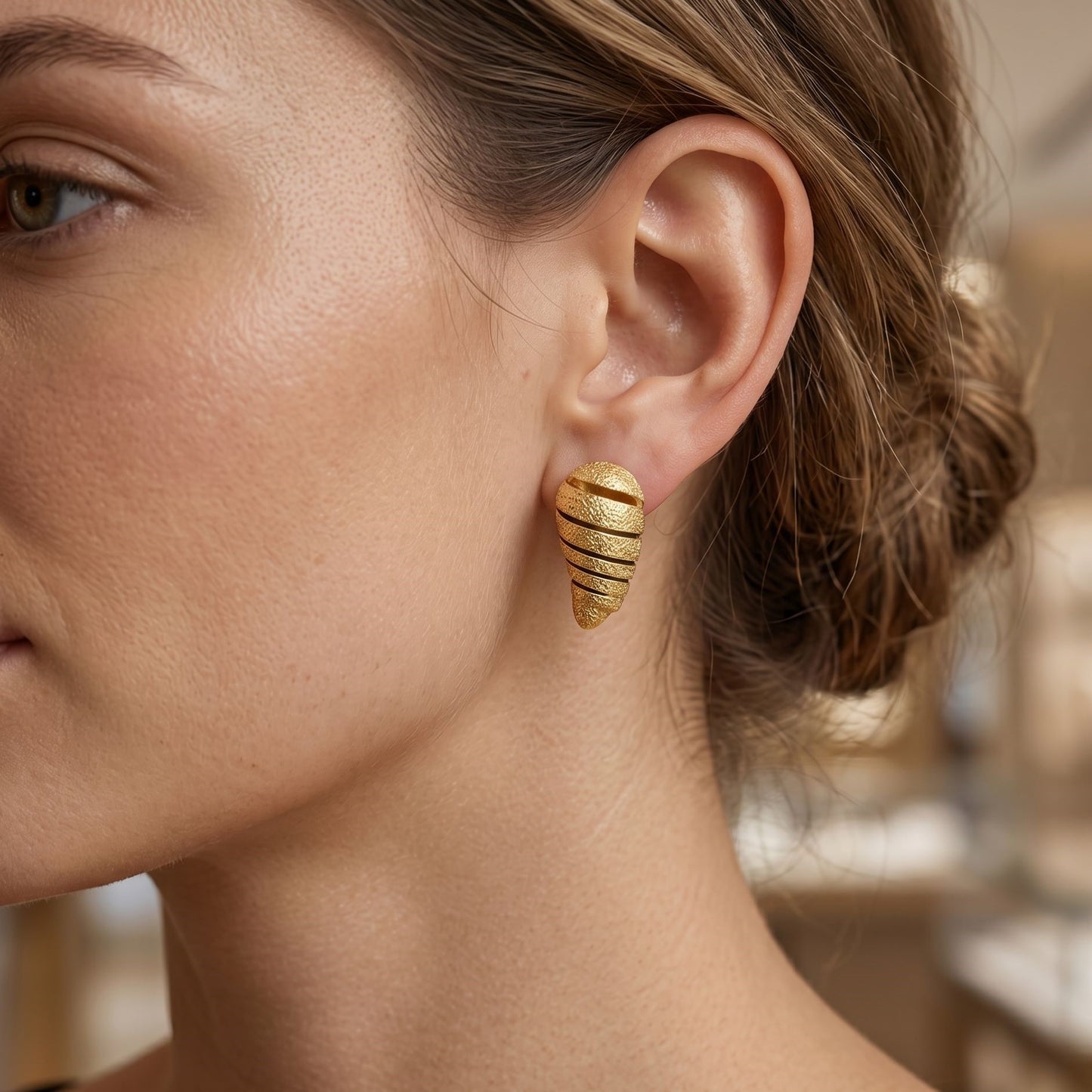 Bee Hive Earrings