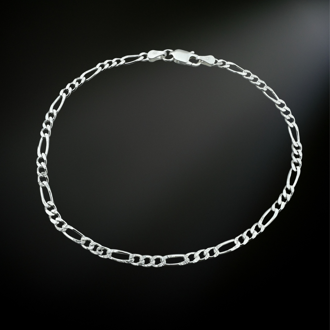 Figaro Chain Bracelet 0.35cm