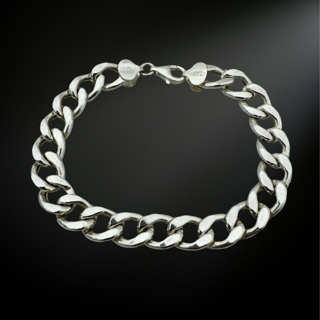 Curb Cuban Empty Chain Bracelet