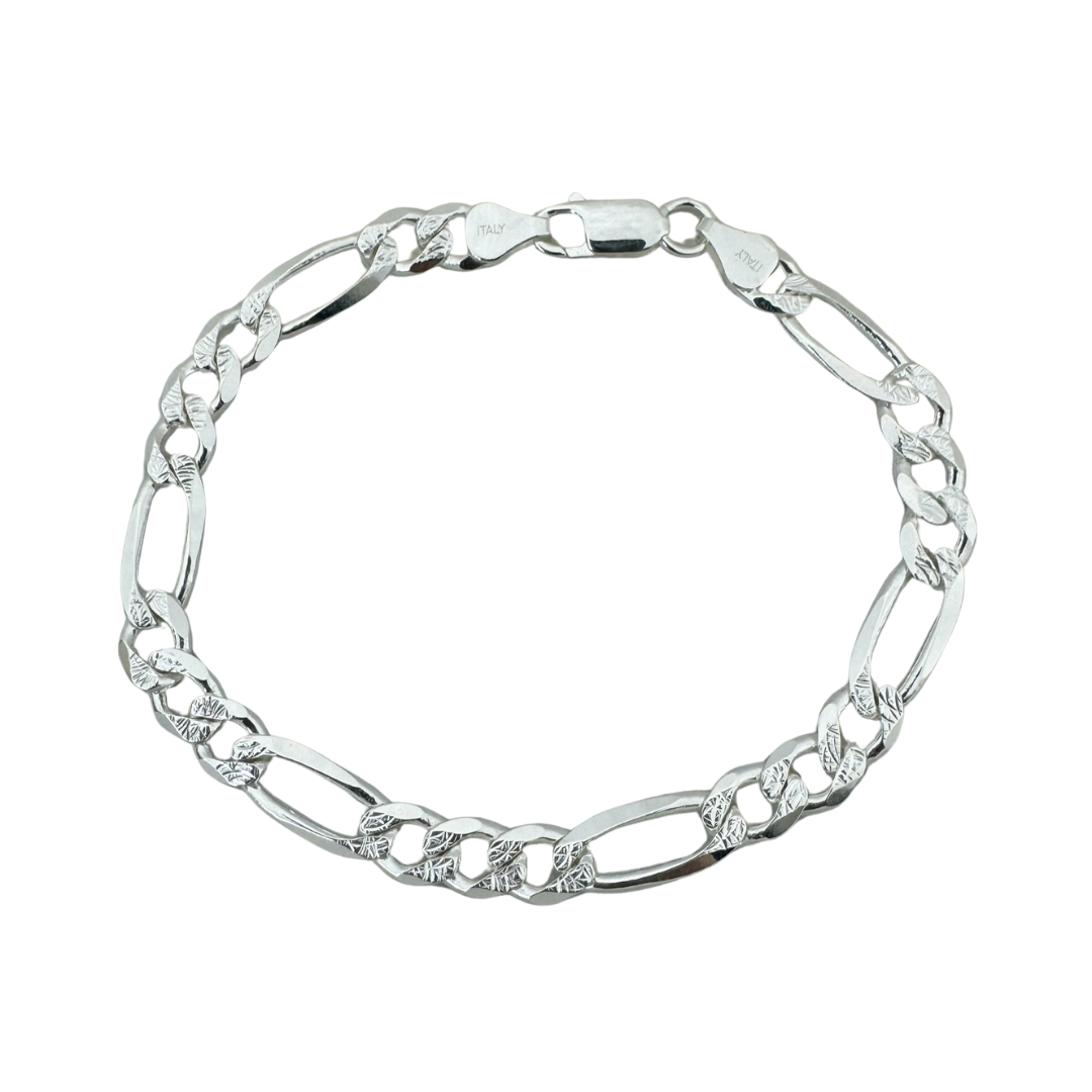 Figaro Chain Bracelet 0.8cm