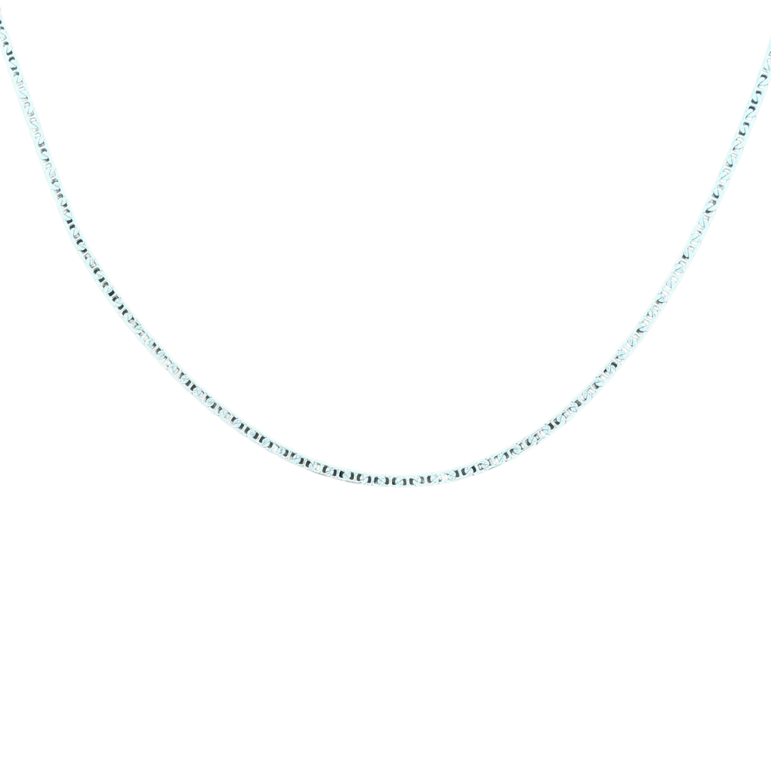 Mariner Anchor Chain Silver925 Necklace 0.25cm