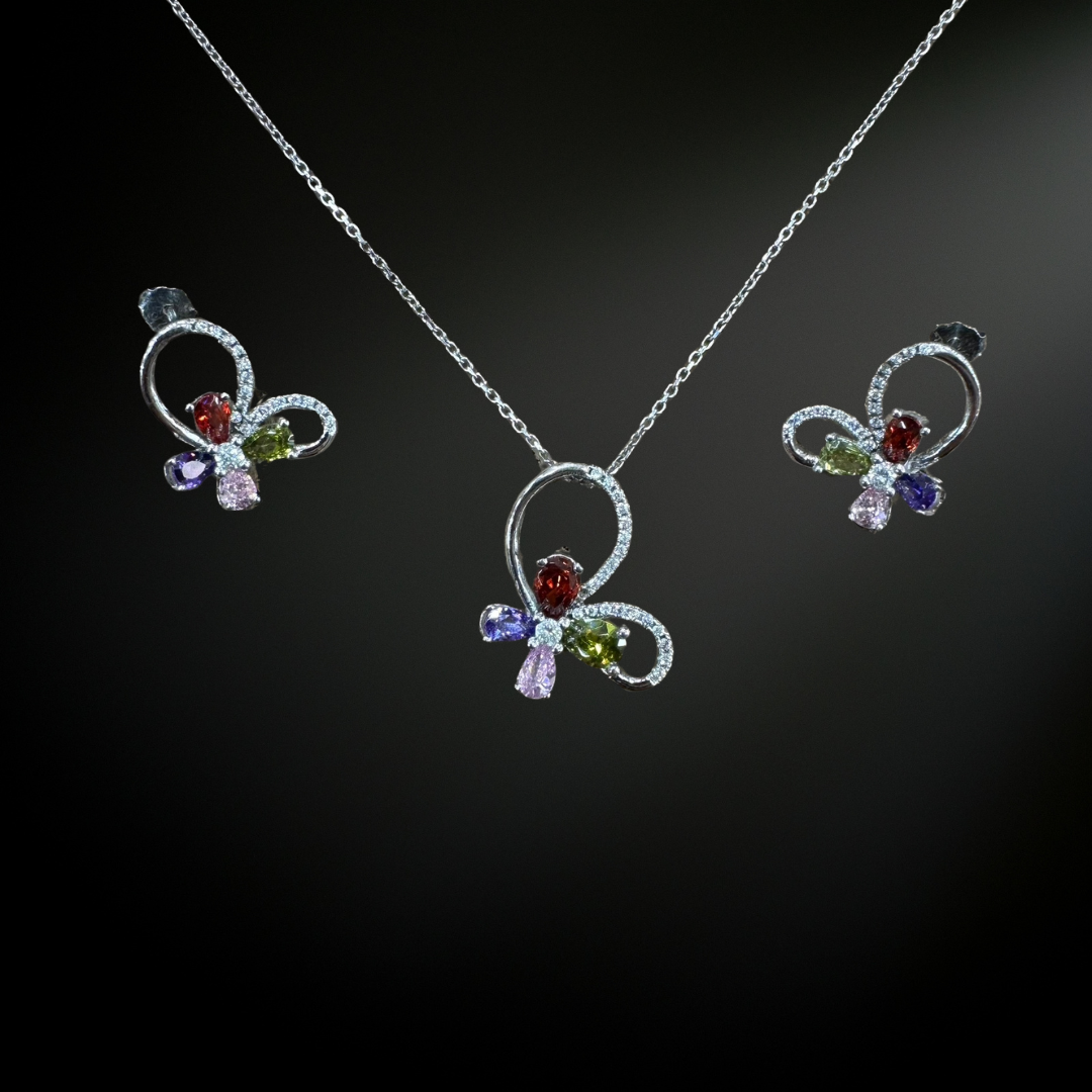 Blue Topaz Silver925 Set