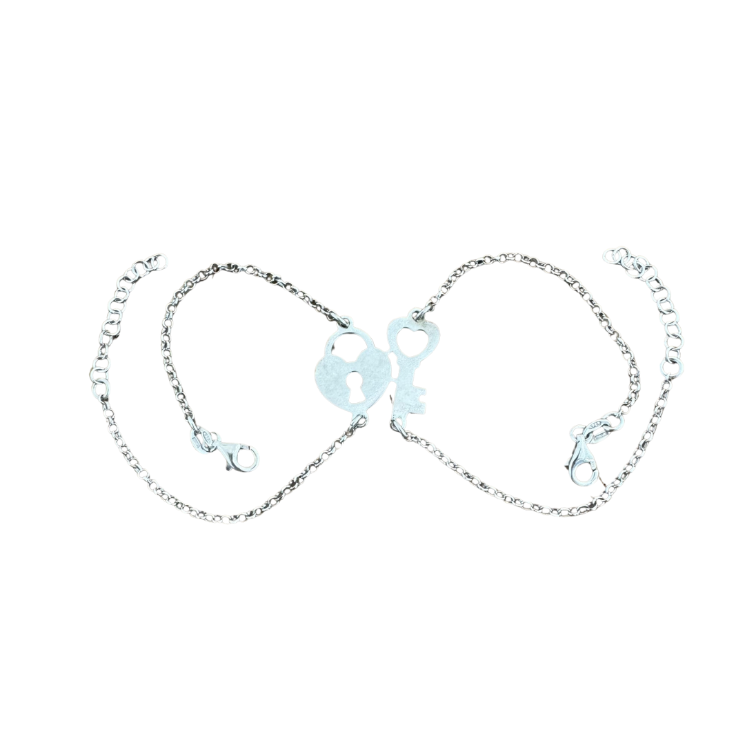 Lock Twins Silver925 Bracelets