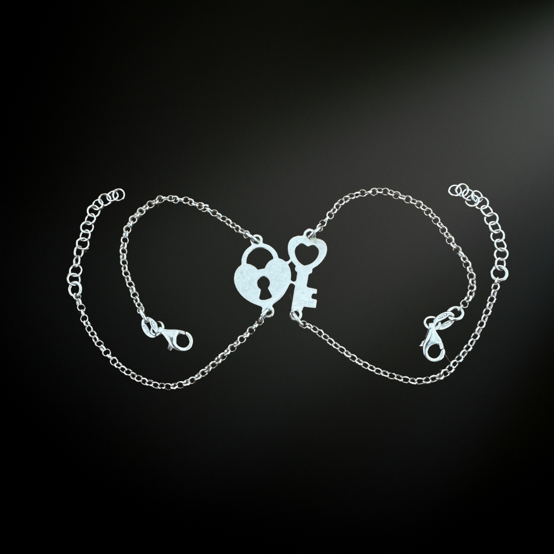 Lock Twins Silver925 Bracelets