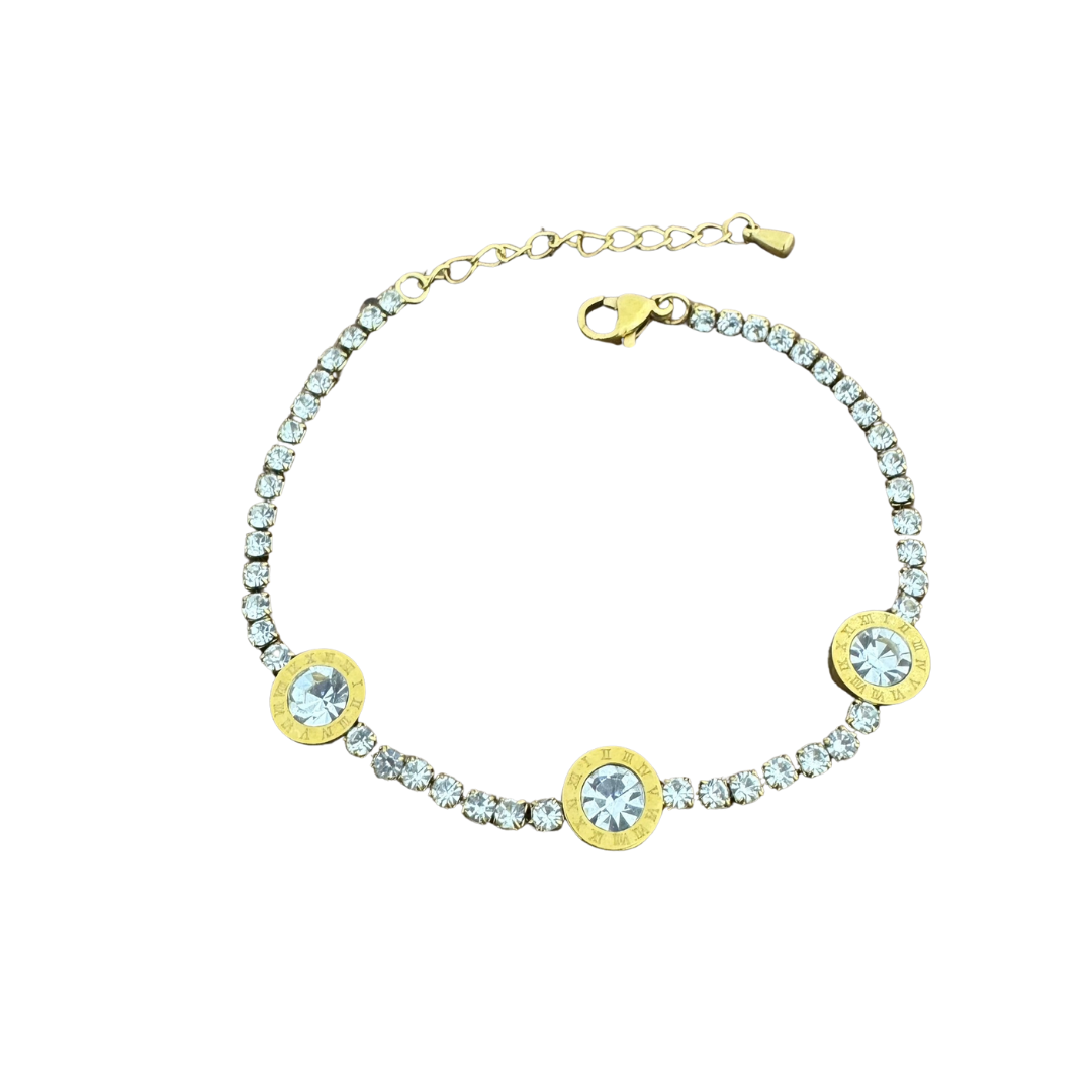 Tennis Cubic Bracelet