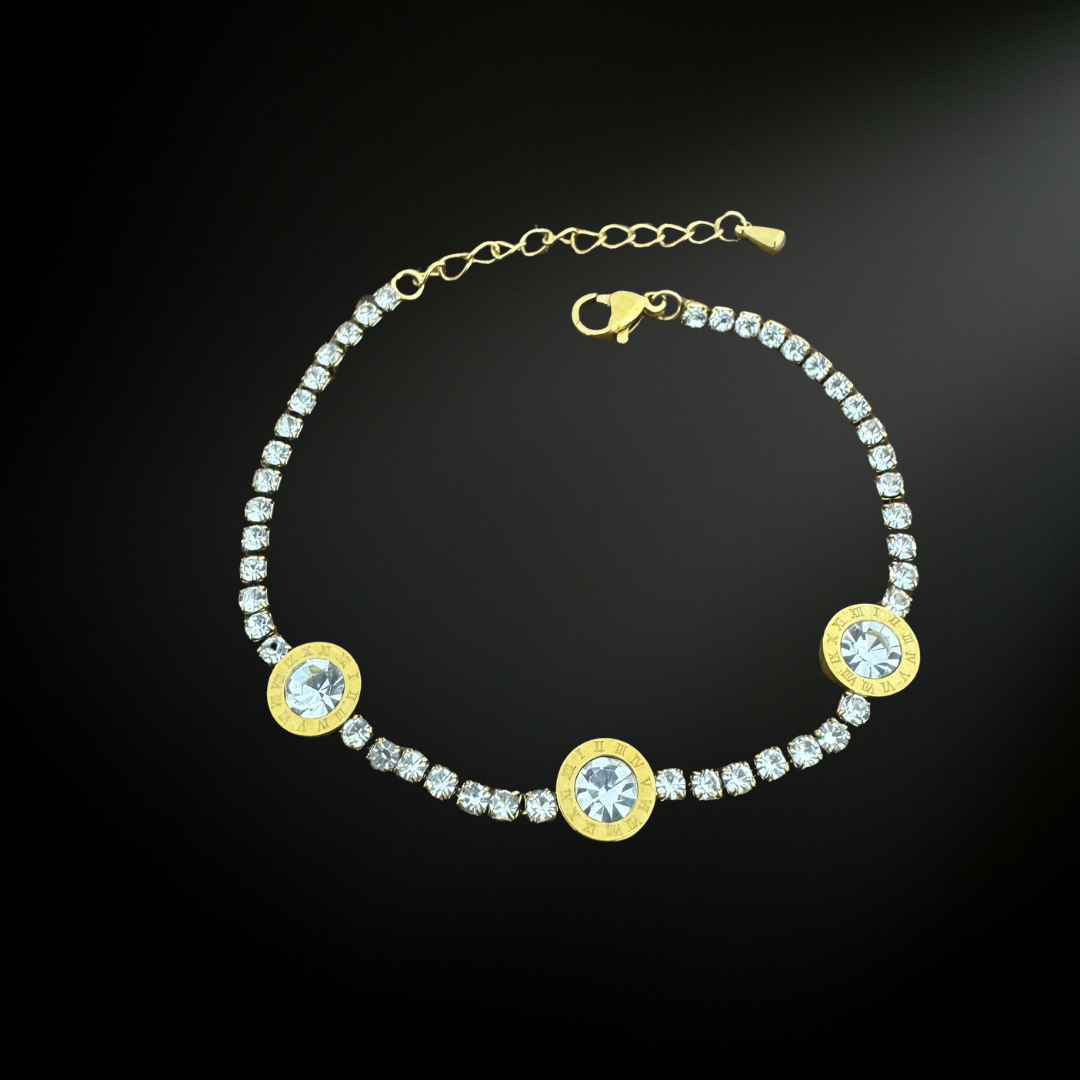 Tennis Cubic Bracelet