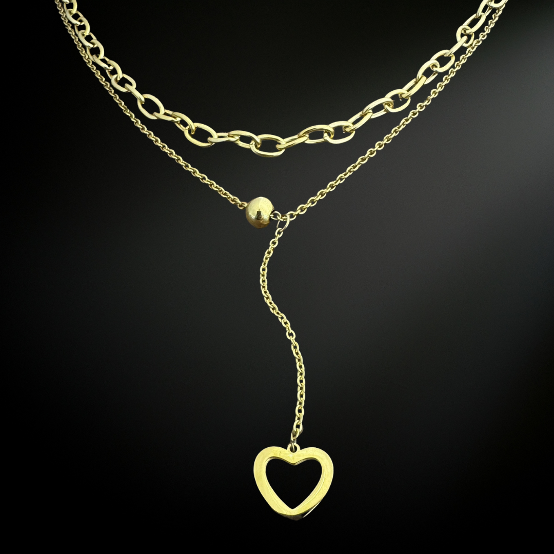 Heart Chain Necklace