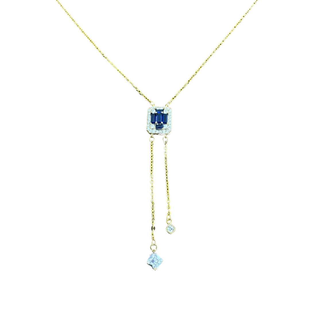 Blue Sapphire Necklace