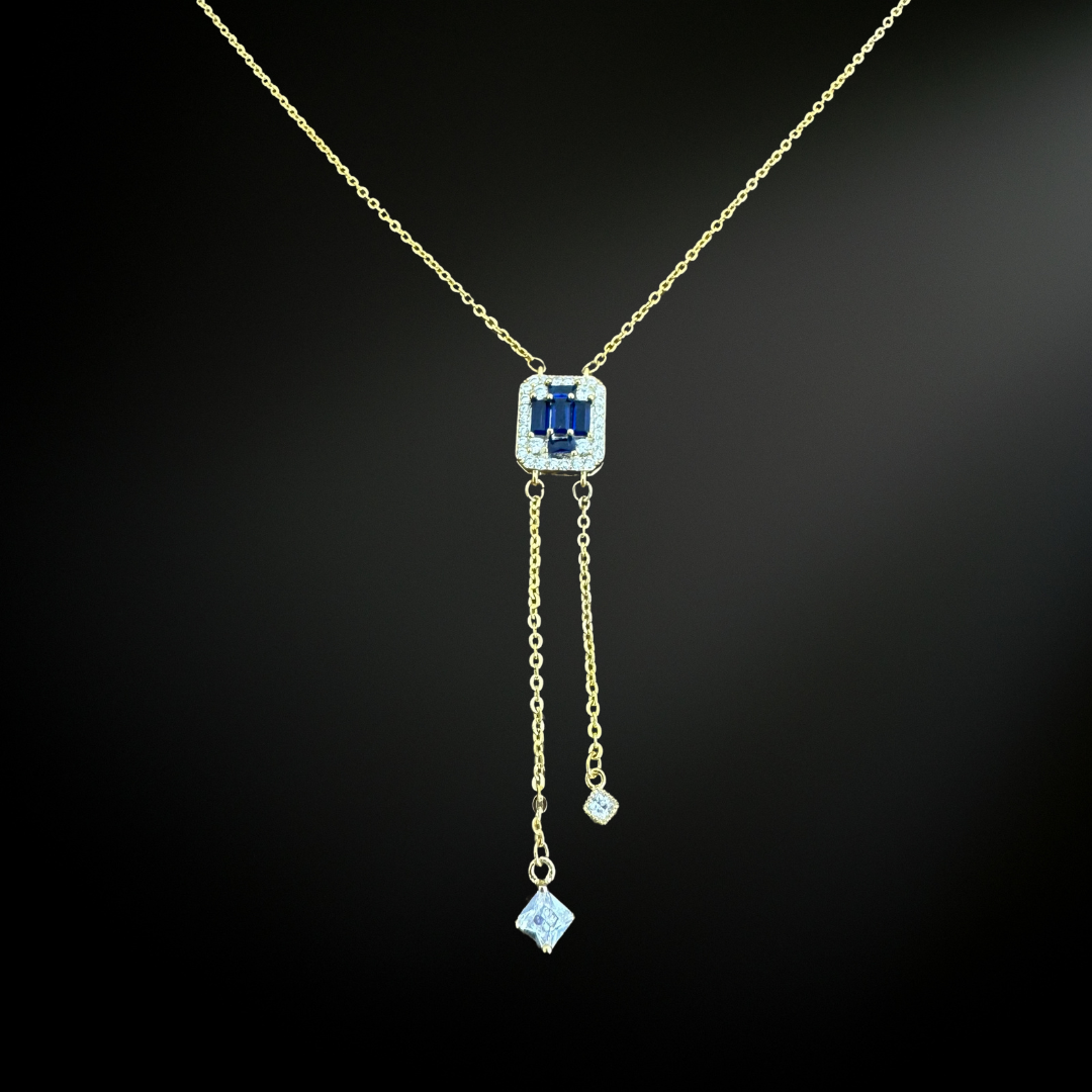 Blue Sapphire Necklace