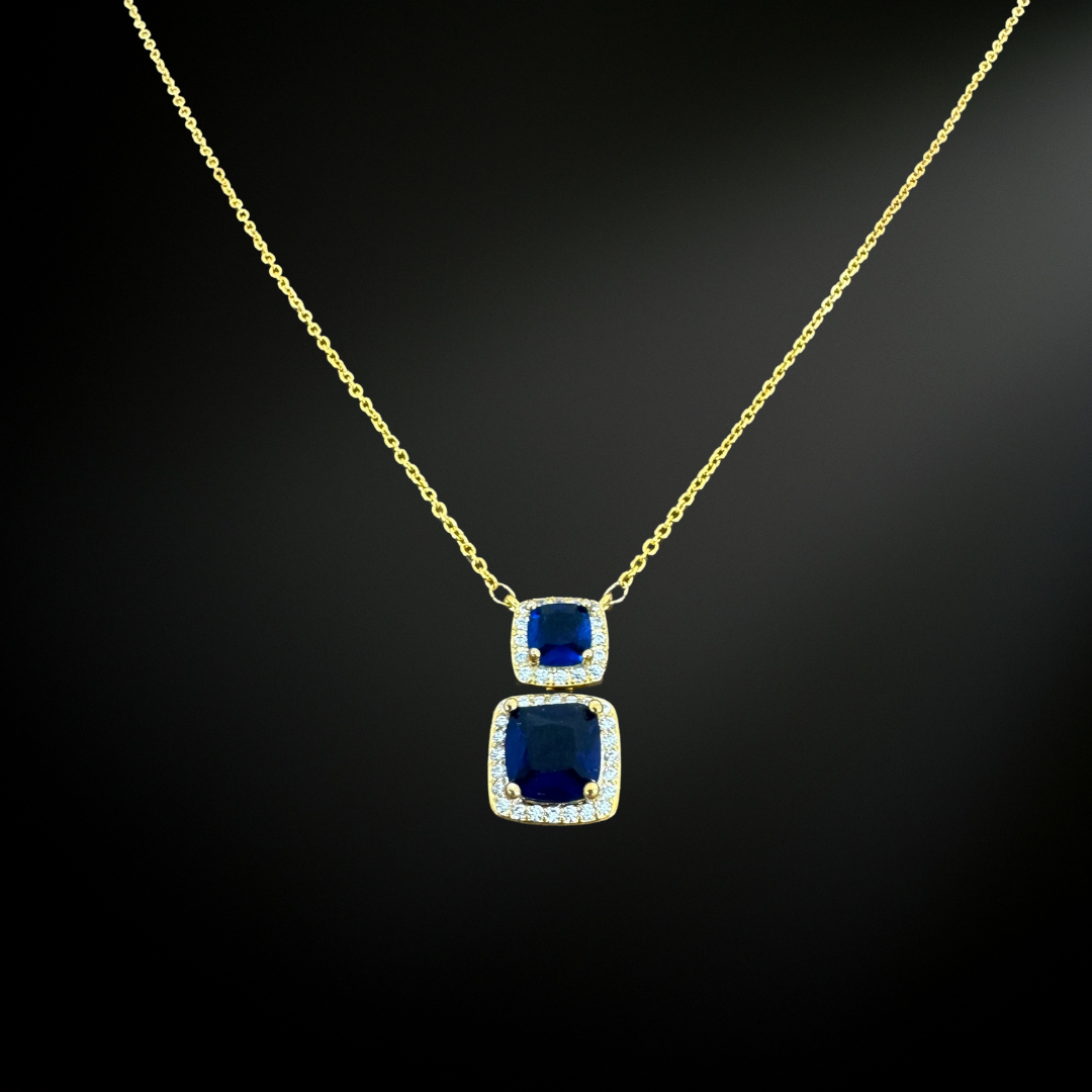 Blue Sapphire Necklace