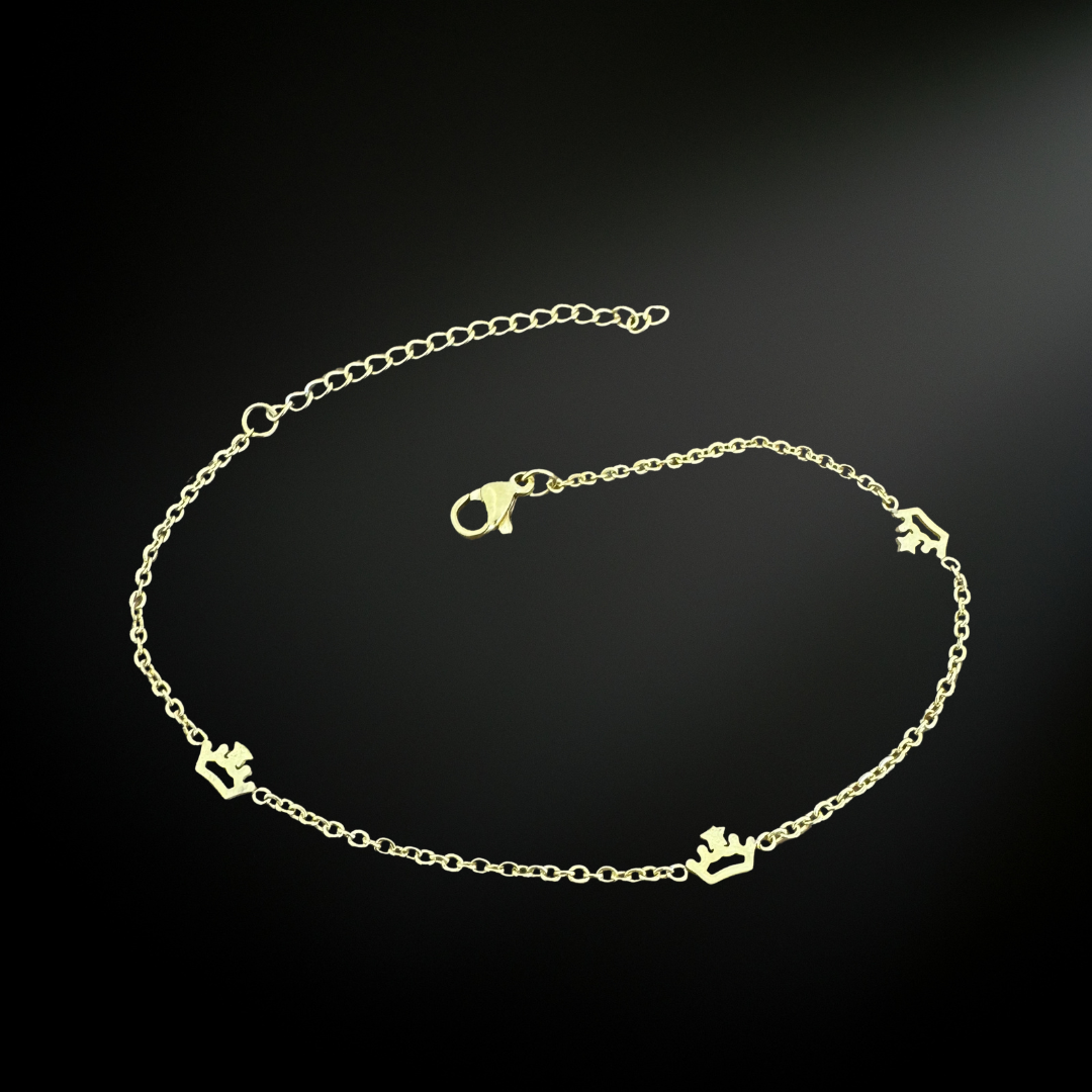 Crown Anklet