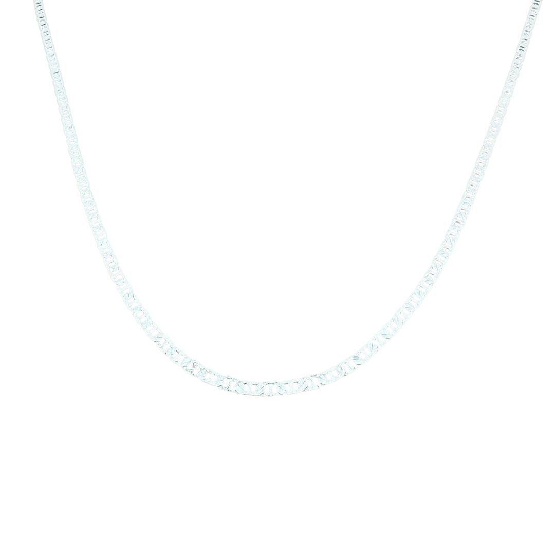 Baby Mariner Anchor Chain silver925 Necklace 0.3cm