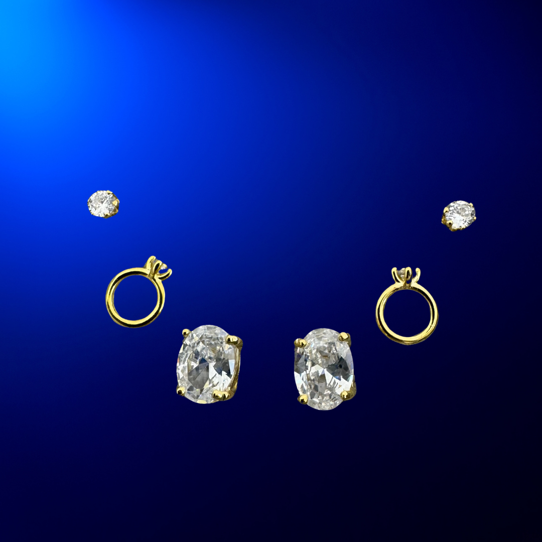 Earring Trio Set