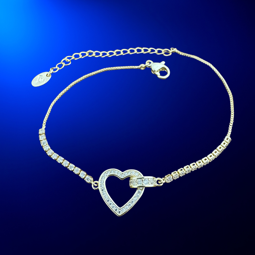Heart Catch Bracelet