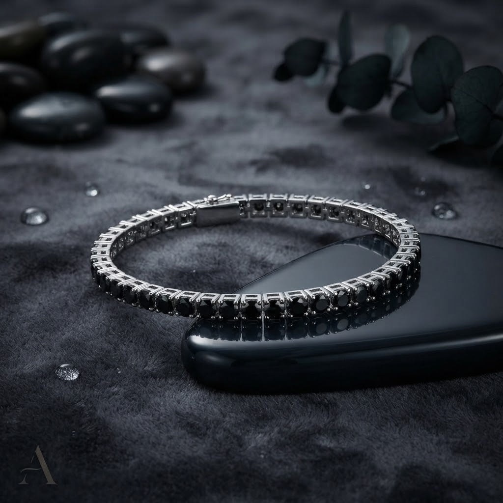 Premium Tennis Bracelet Unisex 19.5cm