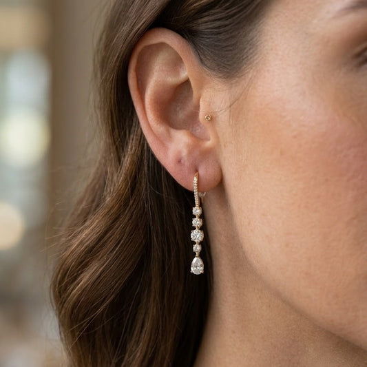 Éclisse Drop Earrings