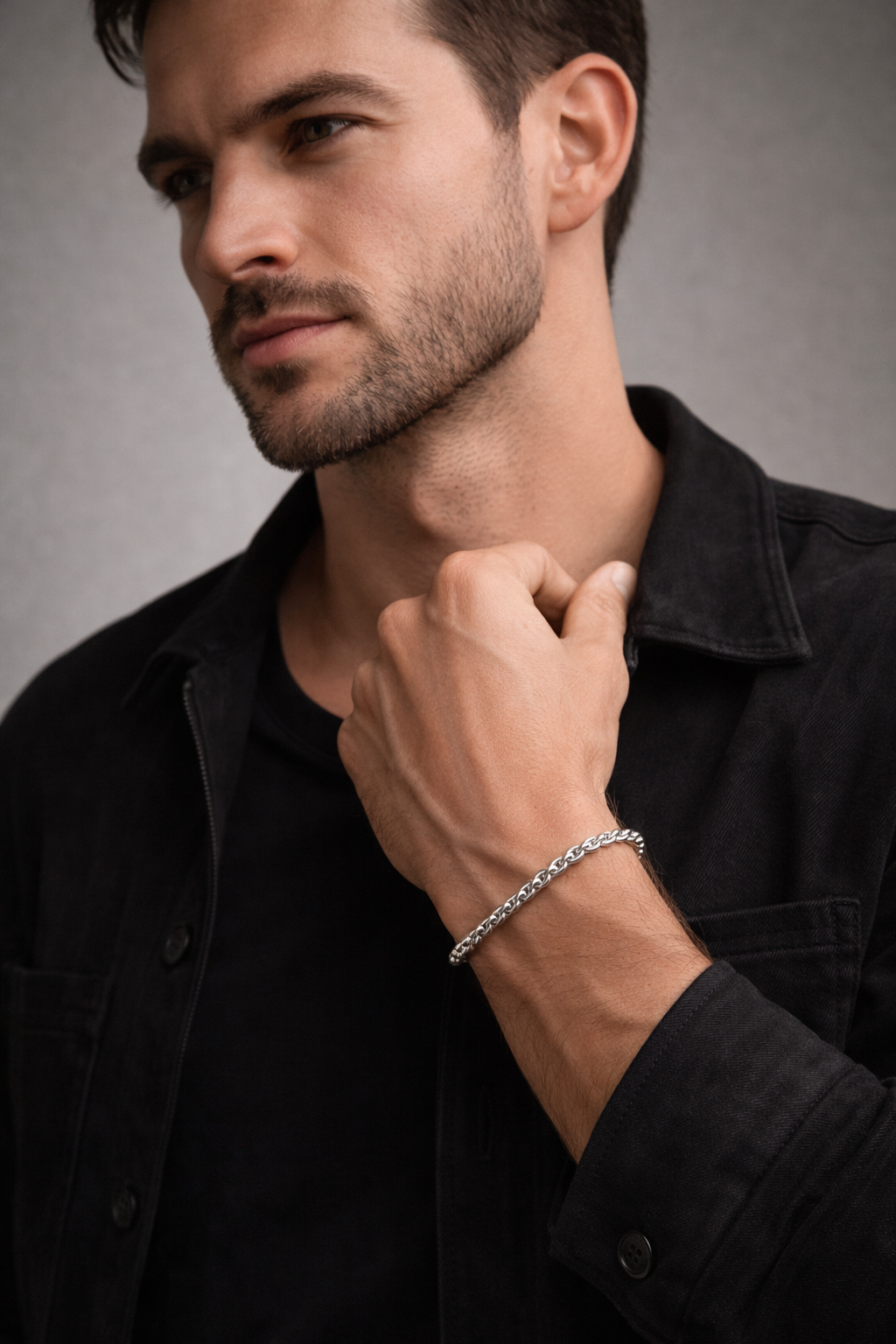 Men's Sterling Silver 925 Bracelets