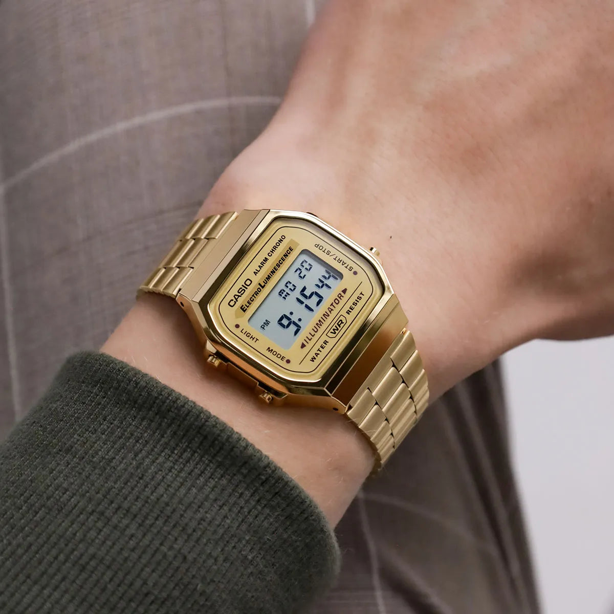 Casio Vintage Unisex A168WG-9