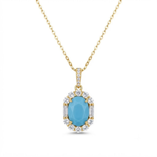 Sky Stone Necklace