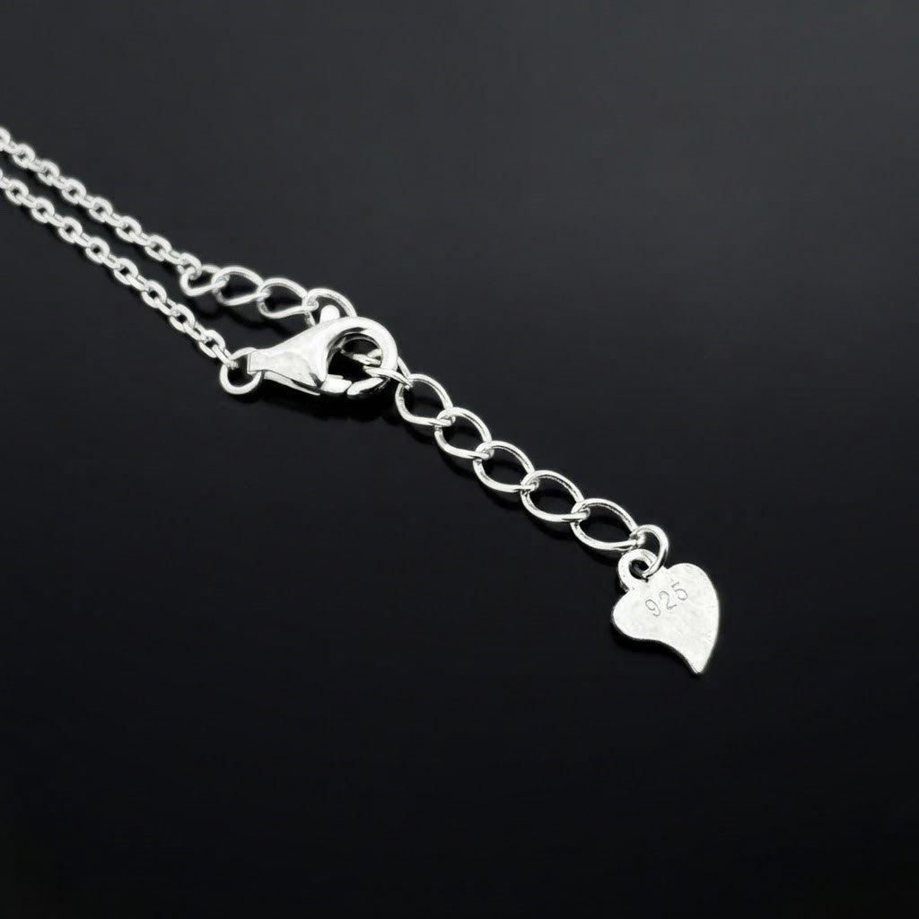 Twin Heart Gem Necklace