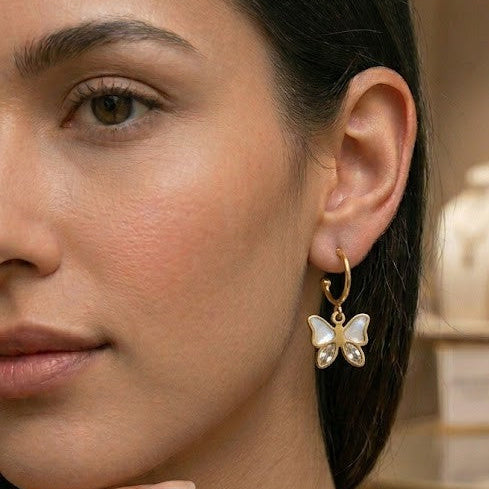 Butterfly shell Earrings