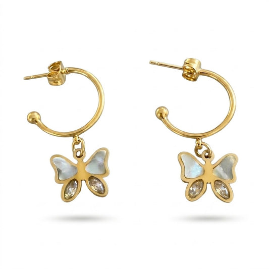 Butterfly shell Earrings
