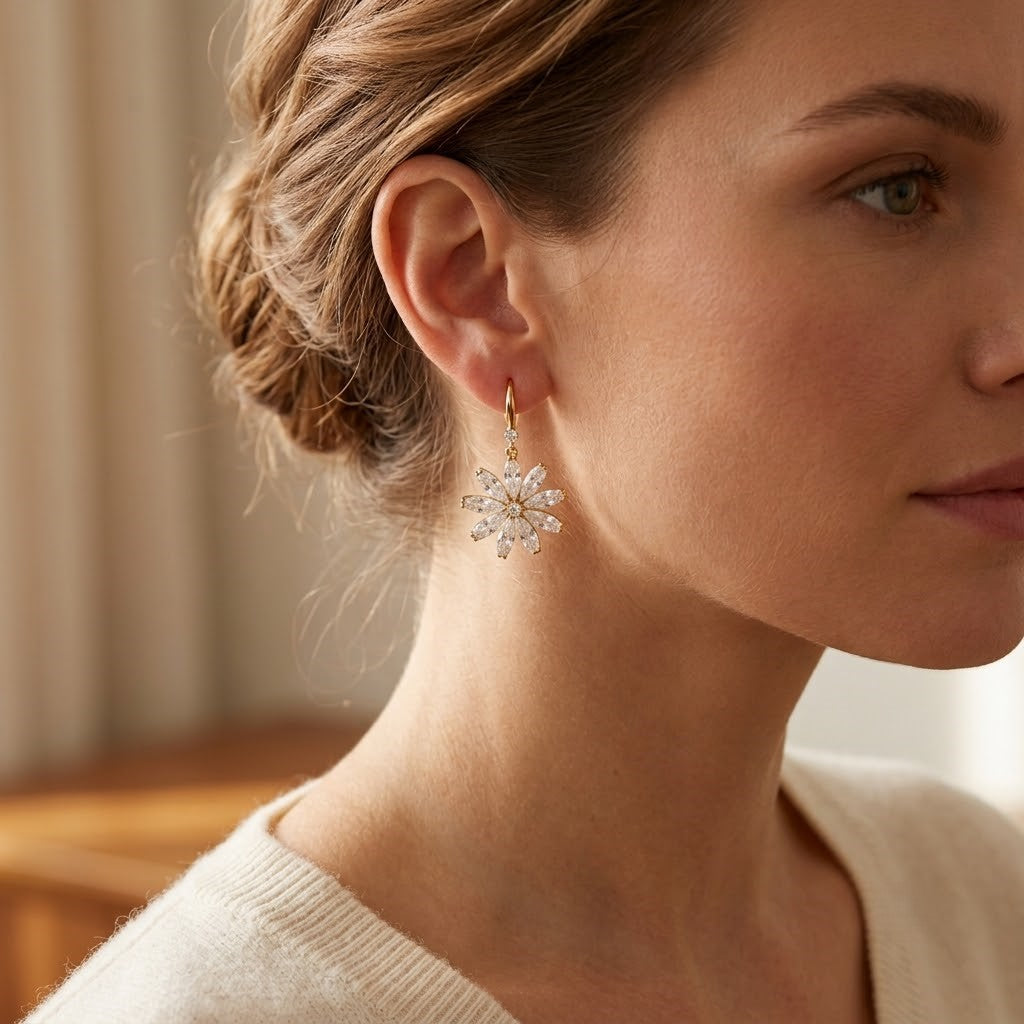 Eliora Crystal Earrings