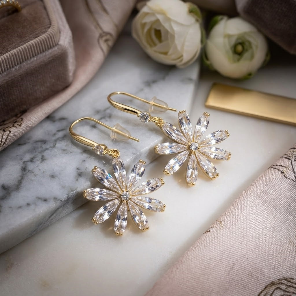 Eliora Crystal Earrings