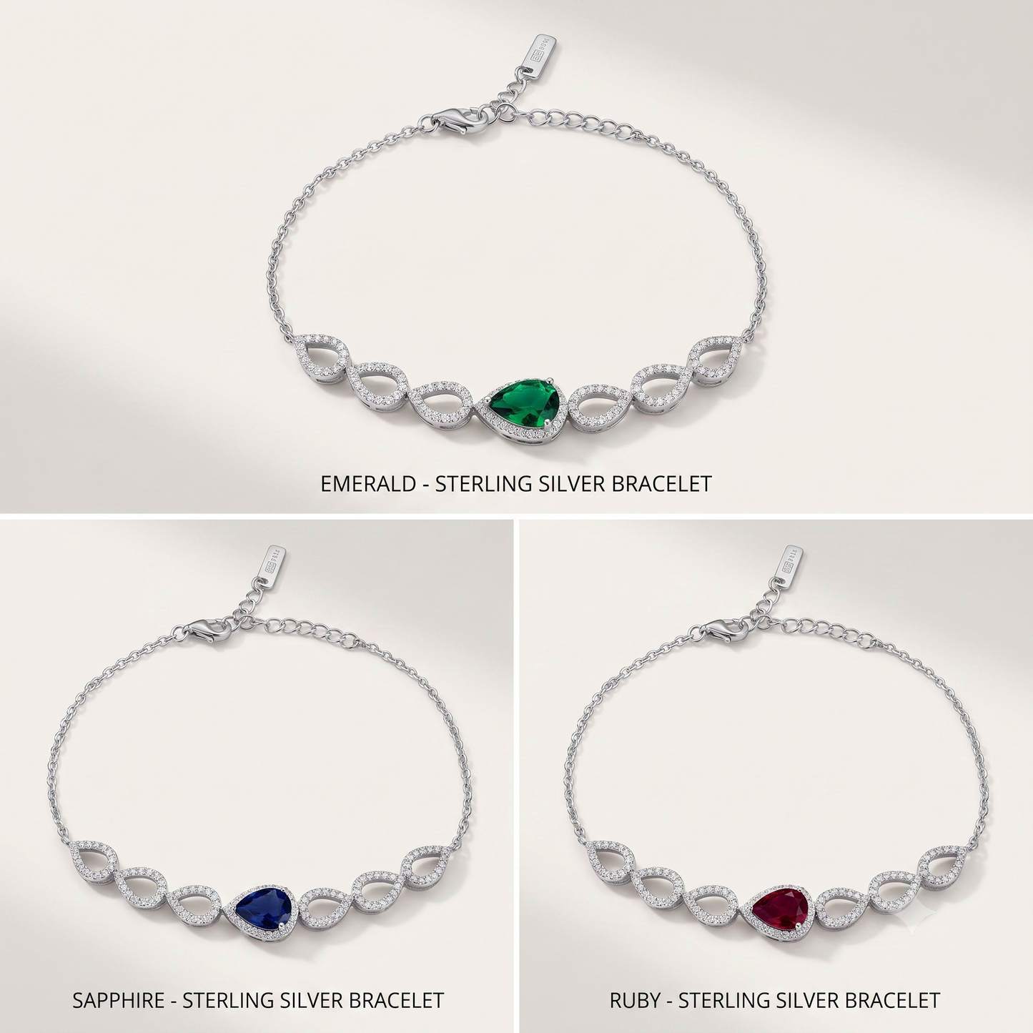 Aura Teardrop Bracelet