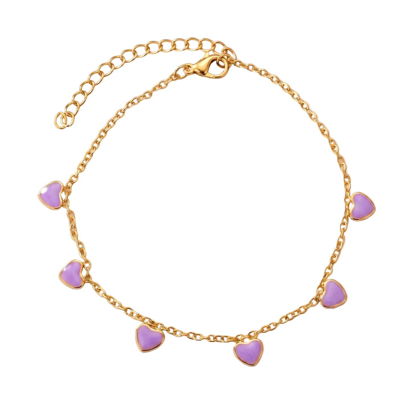 Lumina Heart Anklet