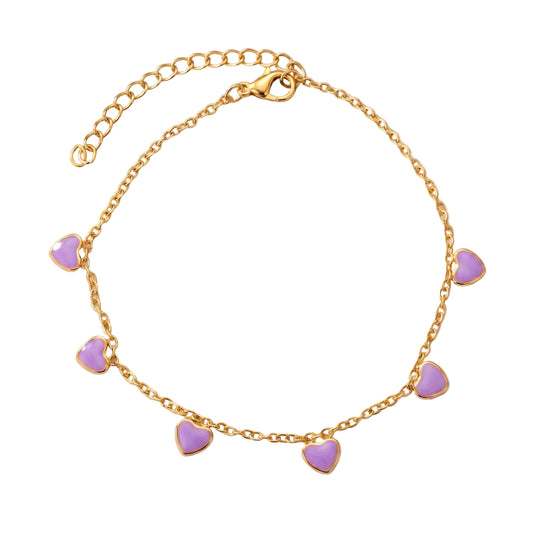Lumina Heart Anklet