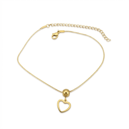 Heart Anklet