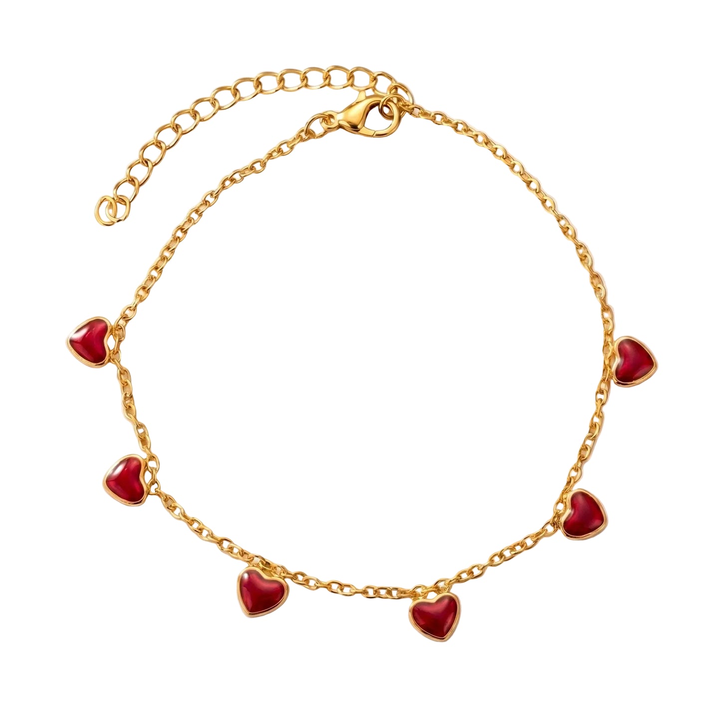 Lumina Heart Anklet