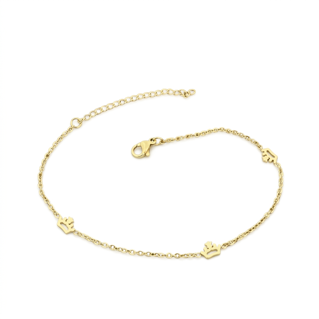 Crown Anklet