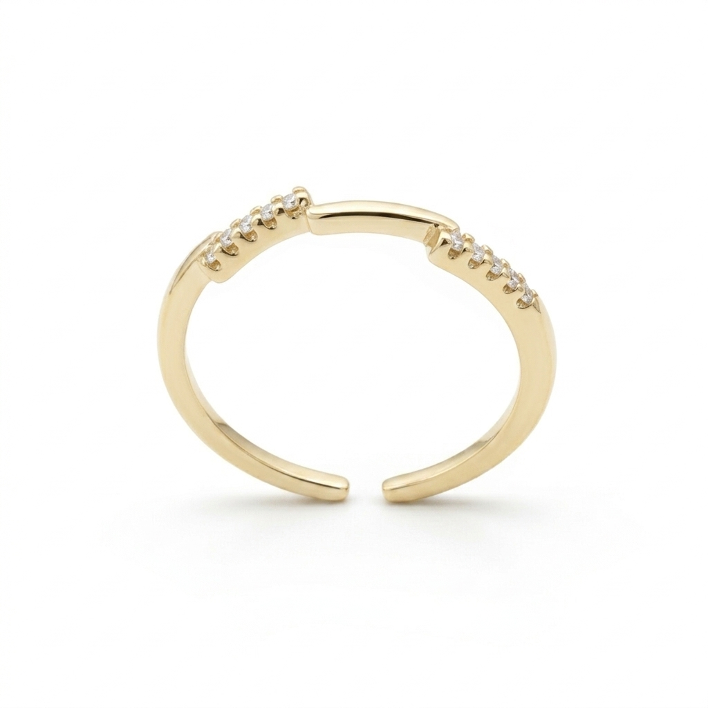 Aurelia Spark Open Ring