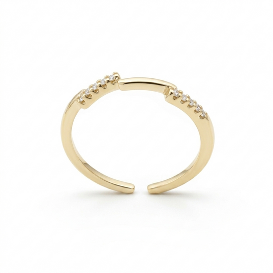 Aurelia Spark Open Ring