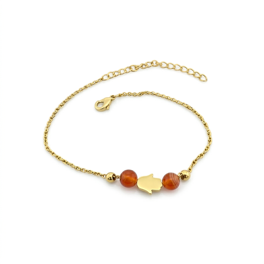 Hamsa Anklet