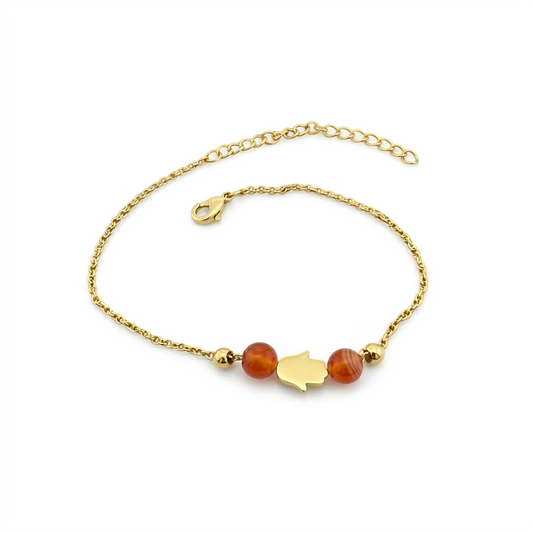 Hamsa Anklet