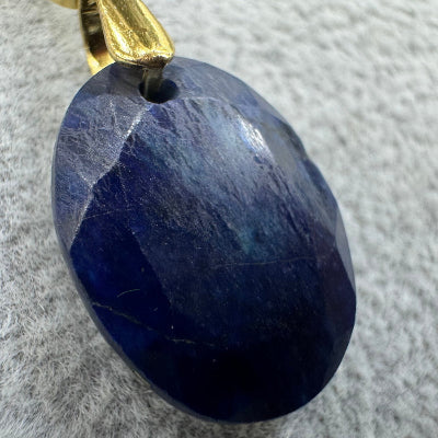 Midnight Sapphire Necklace