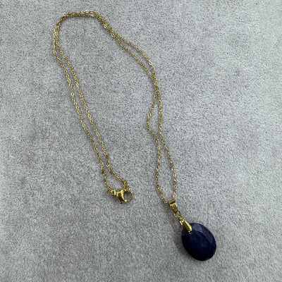 Midnight Sapphire Necklace