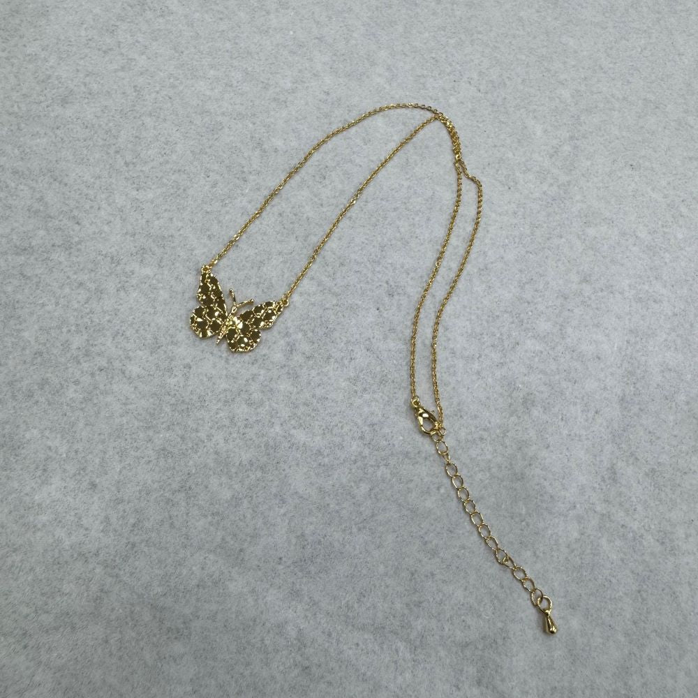 The Honeycomb Papillon Necklace