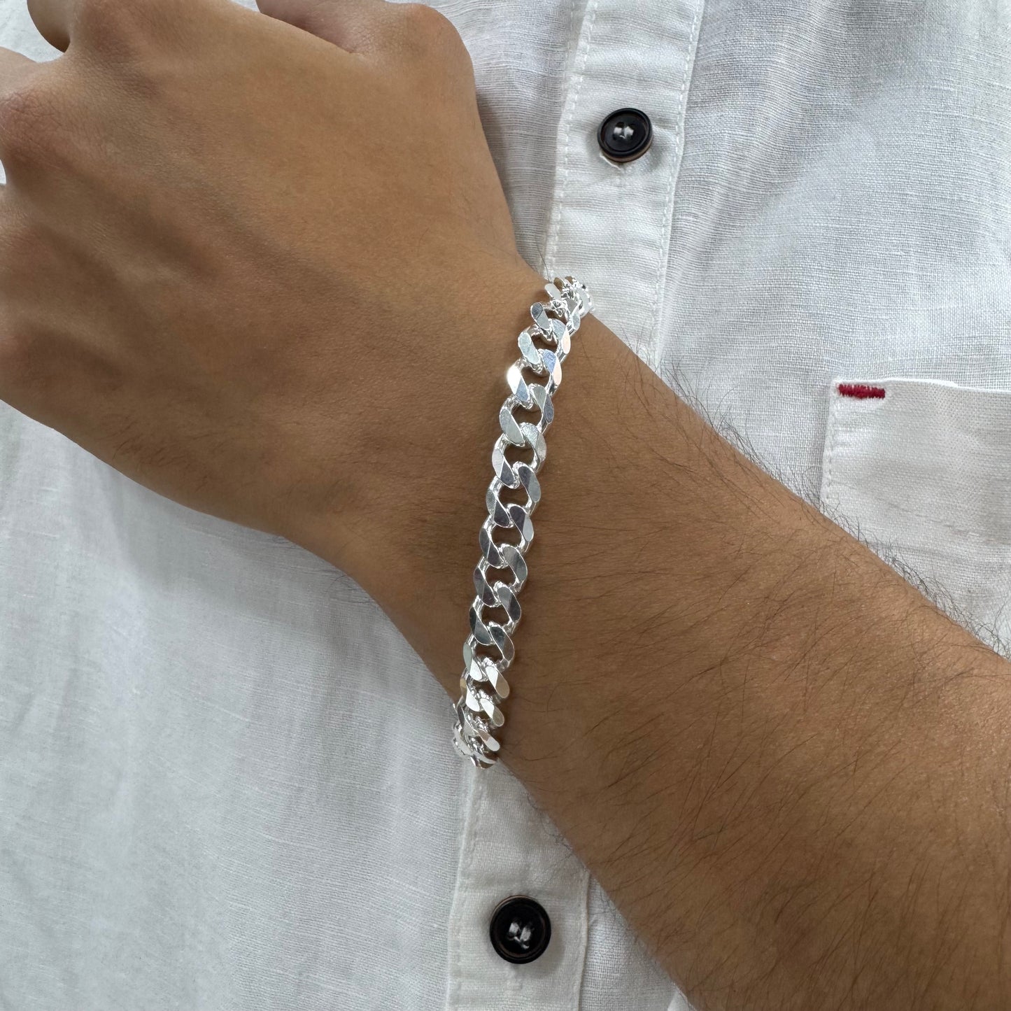 Curb Chain Bracelet 0.9cm