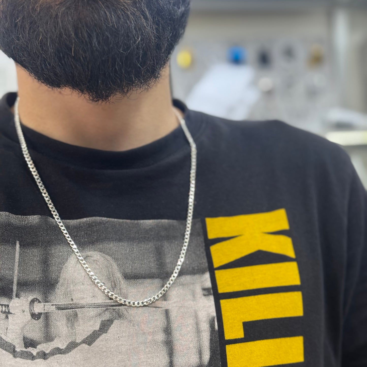 Curb - 925 Sterling Silver Necklace