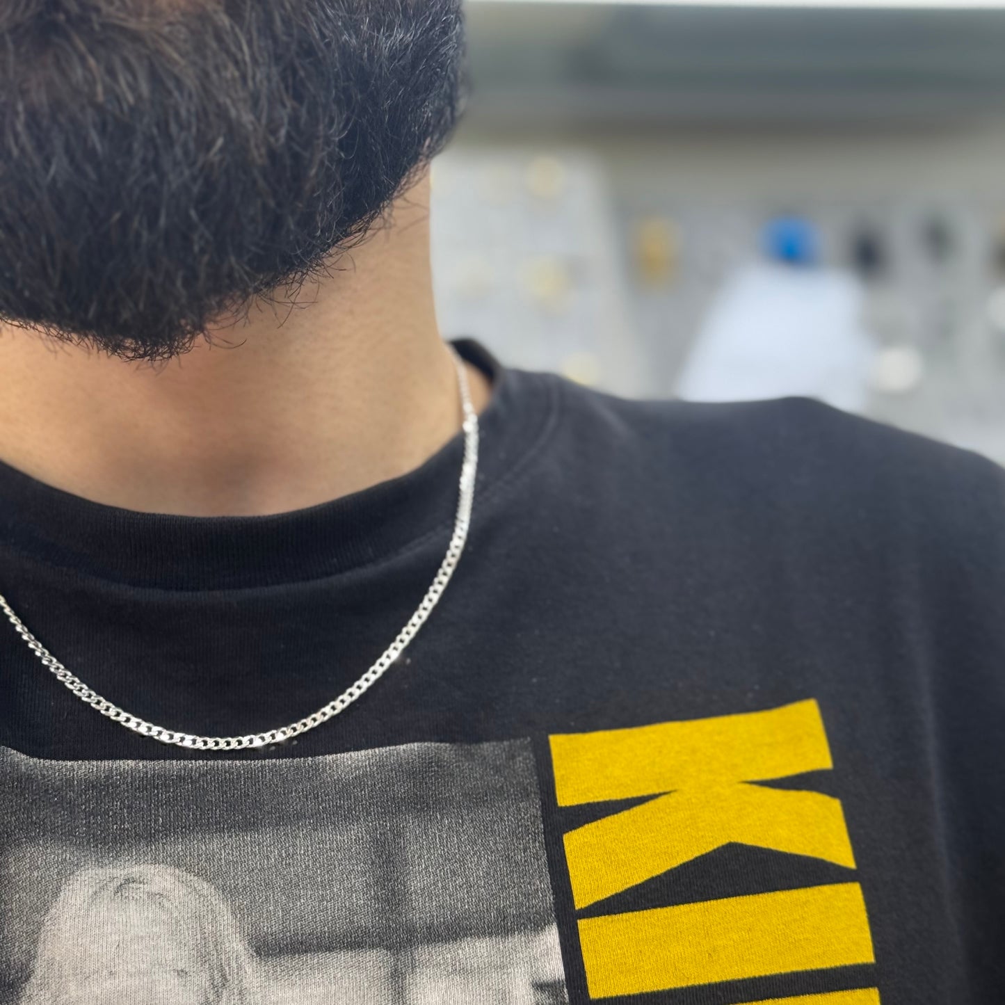 Curb - 925 Sterling Silver Necklace