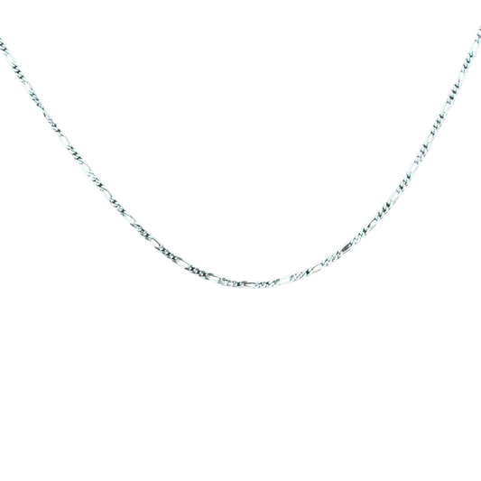 Figaro Chain Silver925 Necklace 0.2cm