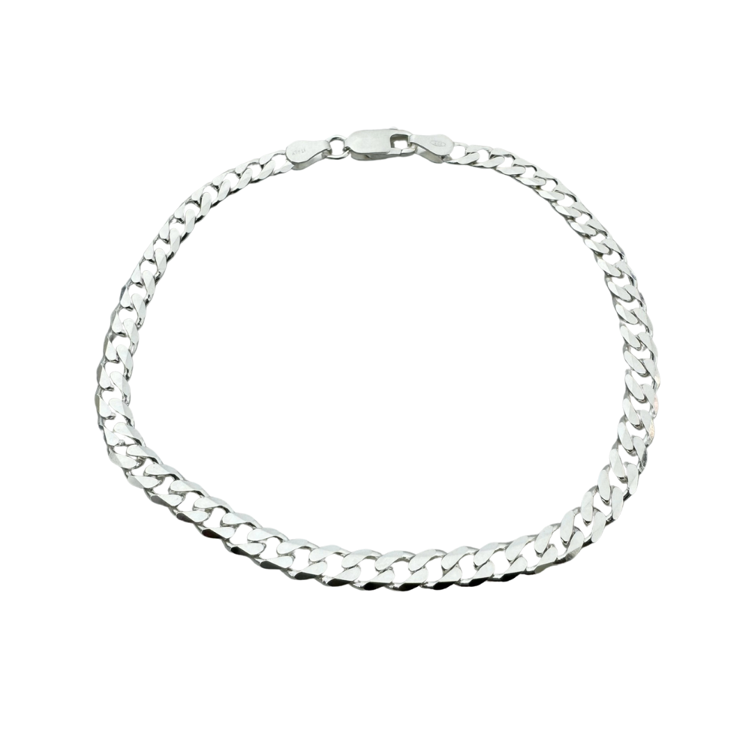 Curb Chain Bracelet 0.5cm