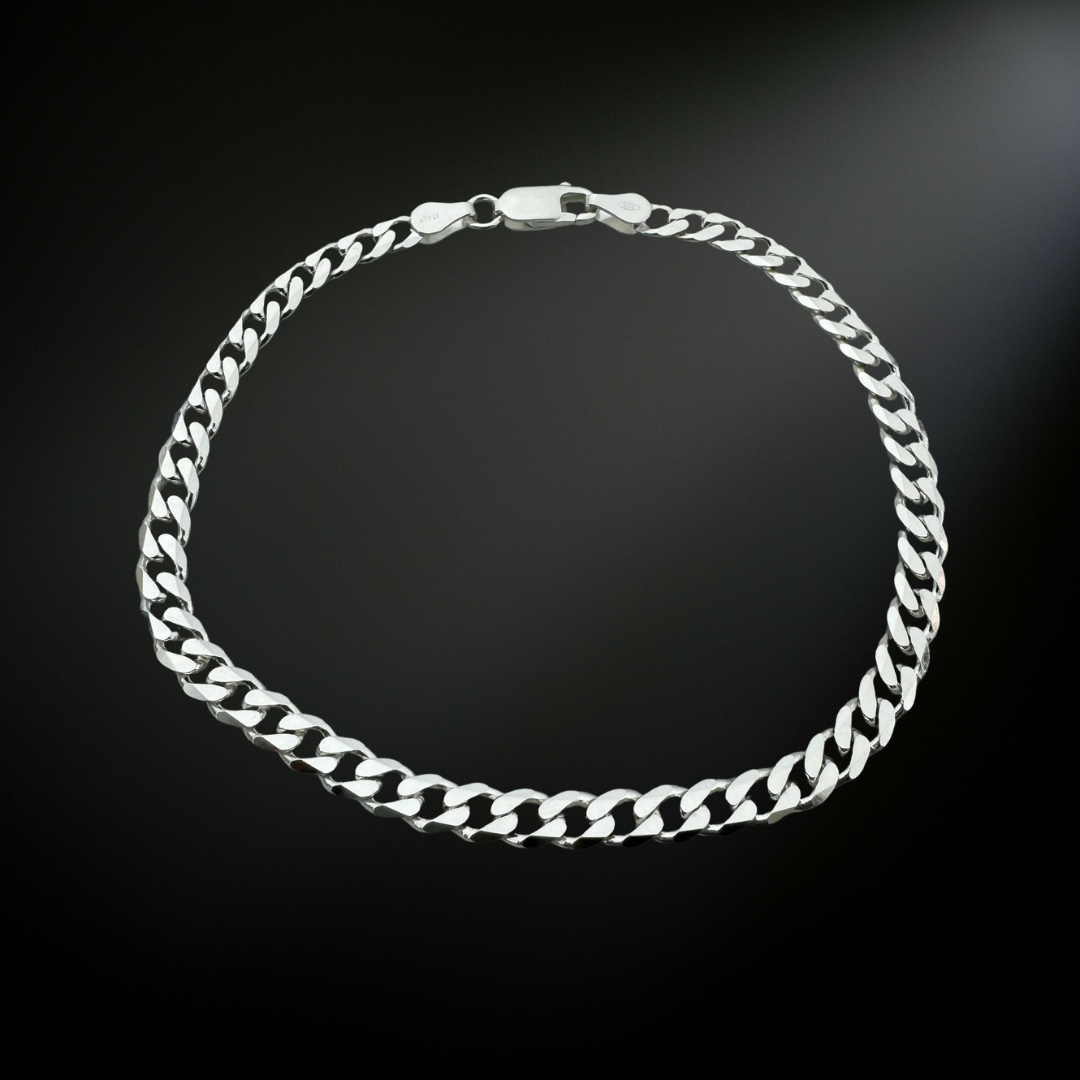 Curb Chain Bracelet 0.5cm