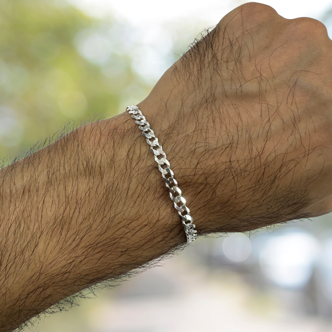 Curb Chain Bracelet 0.5cm
