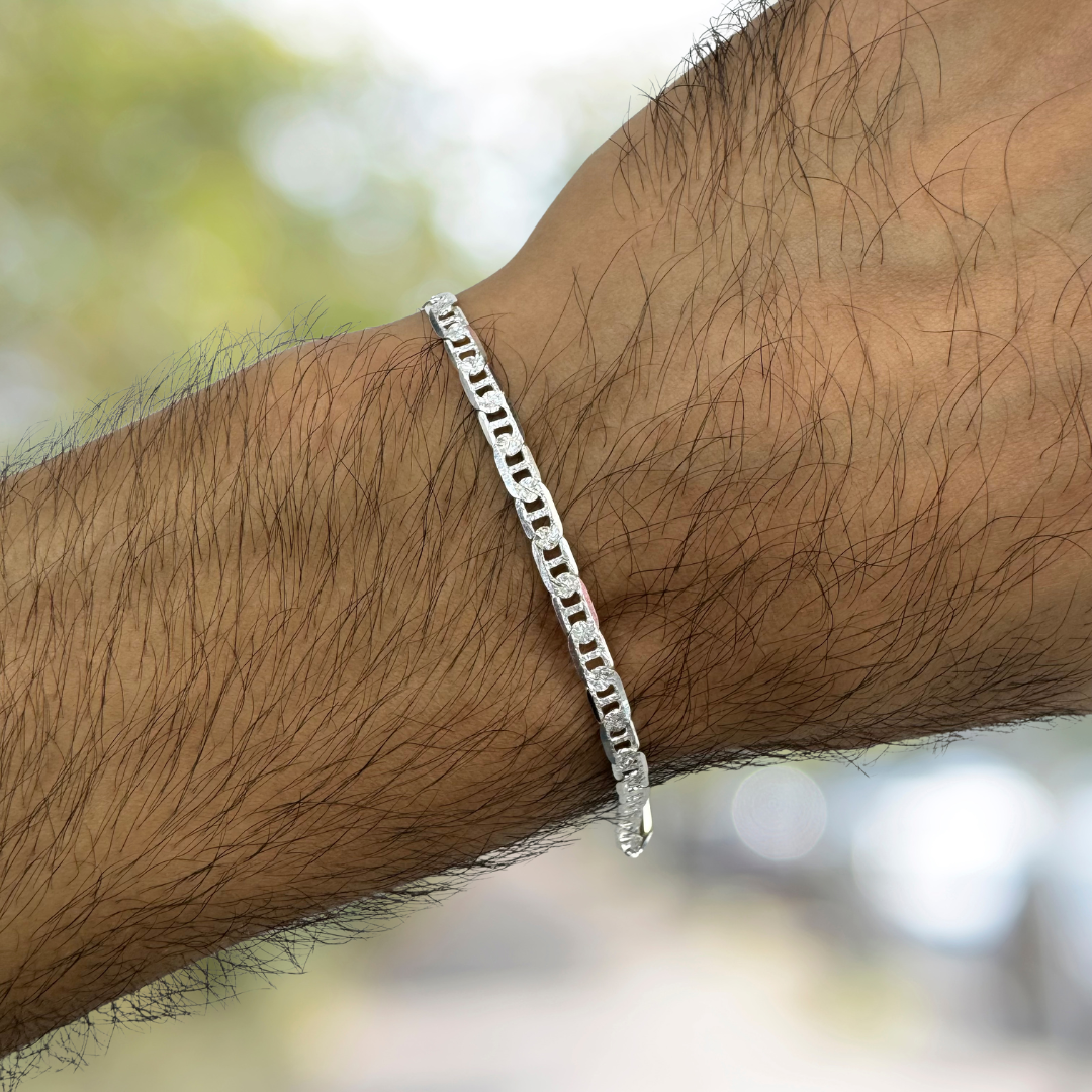 Mariner Anchor chain Bracelet 0.45cm